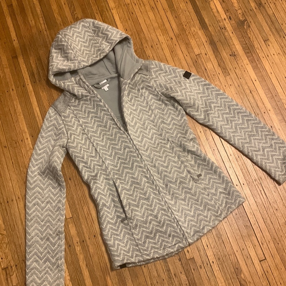 Knitted/fleece zip up